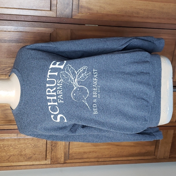 Schrute Farms The Office Bed & Breakfast Sweatshirt, Sz L - Picture 1 of 4